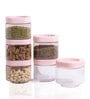 (Pack of 6) Stack & Lock Square Containers