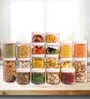 (Pack of 6) Stack & Lock Square Containers