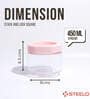 (Pack of 6) Stack & Lock Square Containers