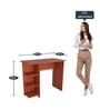 Stefan Writing Table in Classic Walnut Finish