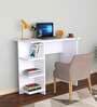 Stefan Writing Table in Frosty White Finish