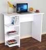 Stefan Writing Table in Frosty White Finish