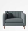 Stella 1 seater sofa in Rich Grey  colour