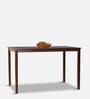 Stella 4 Seater Dining Table in Dark Walnut Colour