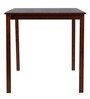 Stella 4 Seater Dining Table in Dark Walnut Colour