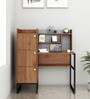 Stella Hutch Desk in Knottywood Finish
