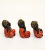 Stella Monk Set of 3 in Orange Color