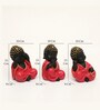 Stella Monk Set of 3 in Red Color