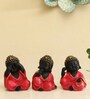 Stella Monk Set of 3 in Red Color