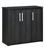 Stella Shoe Cabinet in Light Charcoal Grey Colour