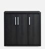 Stella Shoe Cabinet in Light Charcoal Grey Colour