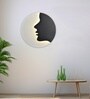 StellarFace Round LED Wall Lamp | Artistic Face Design | Modern Decorative Light