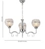 Silver Crystal Chandelier
