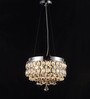 Silver Crystal Chandelier