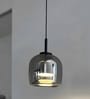 Stello Contemporary Smoke Glass Pendant Light