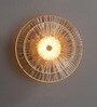 Stello Crystal Sunburst Wall Light   Single Radiant Disc