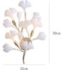 Stello Elegant Floral-Inspired Wall Sconce Light