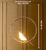 Stello Golden Bird Ring Pendant Light