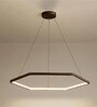 Stello HexaGlow Modern LED Chandelier   80cm Dia