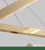 Stello HexaGlow Modern LED Chandelier   80cm Dia