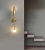 Stello Modern Minimalist Sword-Style Wall Light in Brushed Gold