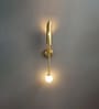Stello Modern Minimalist Sword-Style Wall Light in Brushed Gold
