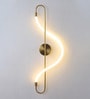 Stello Modern Wave LED Wall Light