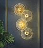Stello Radiant Crystal Wall Light   4-Light Decorative Cluster