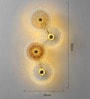 Stello Radiant Crystal Wall Light   4-Light Decorative Cluster