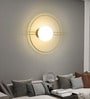 Stello Solaris Circle Wall Light   Modern Geometric LED Fixture