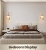 Stello Spiral Drape Wall Light   Artistic Gold LED Fixture
