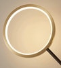 Stello Twin Orbit Wall Light   Modern Art Deco LED Fixture