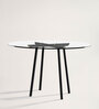 Stem Glass 4 Seater Dining Table in Transparent Colour
