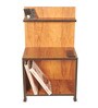 Step Up Side Table In Teak Finish Step Up Side Table In Teak Finish