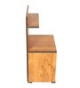 Step Up Side Table In Teak Finish Step Up Side Table In Teak Finish