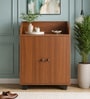 Stepora Shoe Rack In Walnut Finish Stepora Shoe Rack In Walnut Finish