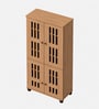 Stepup Shoe Rack In Santano Oak Finish