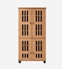 Stepup Shoe Rack In Santano Oak Finish