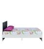 Sterling King Size Upholstered Bed in White Colour