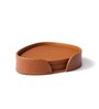 Sterling Brown Recycled leather (Set of 6) Coasters