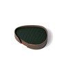 Sterling Brown Cover & Multicolour Recycled leather (Set of 4) Coasters