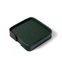 Sterling Green Recycled leather (Set of 6) Coasters