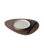 Sterling Brown Recycled leather 1 Piece Placemat