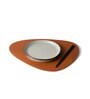 Sterling Brown Recycled leather 1 Piece Placemat