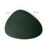 Sterling Green Recycled leather 1 Piece Placemat