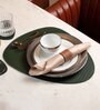 Sterling Green Recycled leather 1 Piece Placemat
