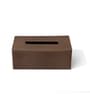 Sterling Light Brown Recycled leather Tissue Paper Box