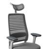 Sthira Pro Office Chair with Seat Slider & Adjustable Lumbar Support in White Colour