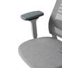 Sthira Pro Office Chair with Seat Slider & Adjustable Lumbar Support in White Colour