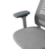 Sthira Pro Office Chair with Seat Slider & Adjustable Lumbar Support in White Colour